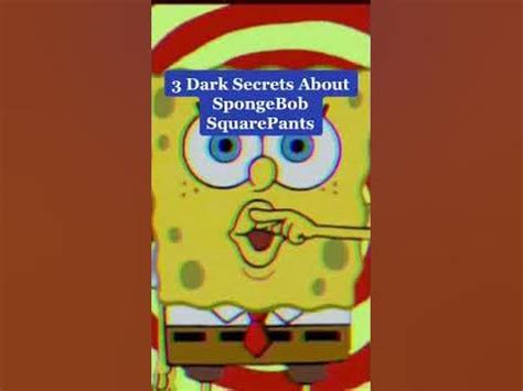 spongebob dark secrets